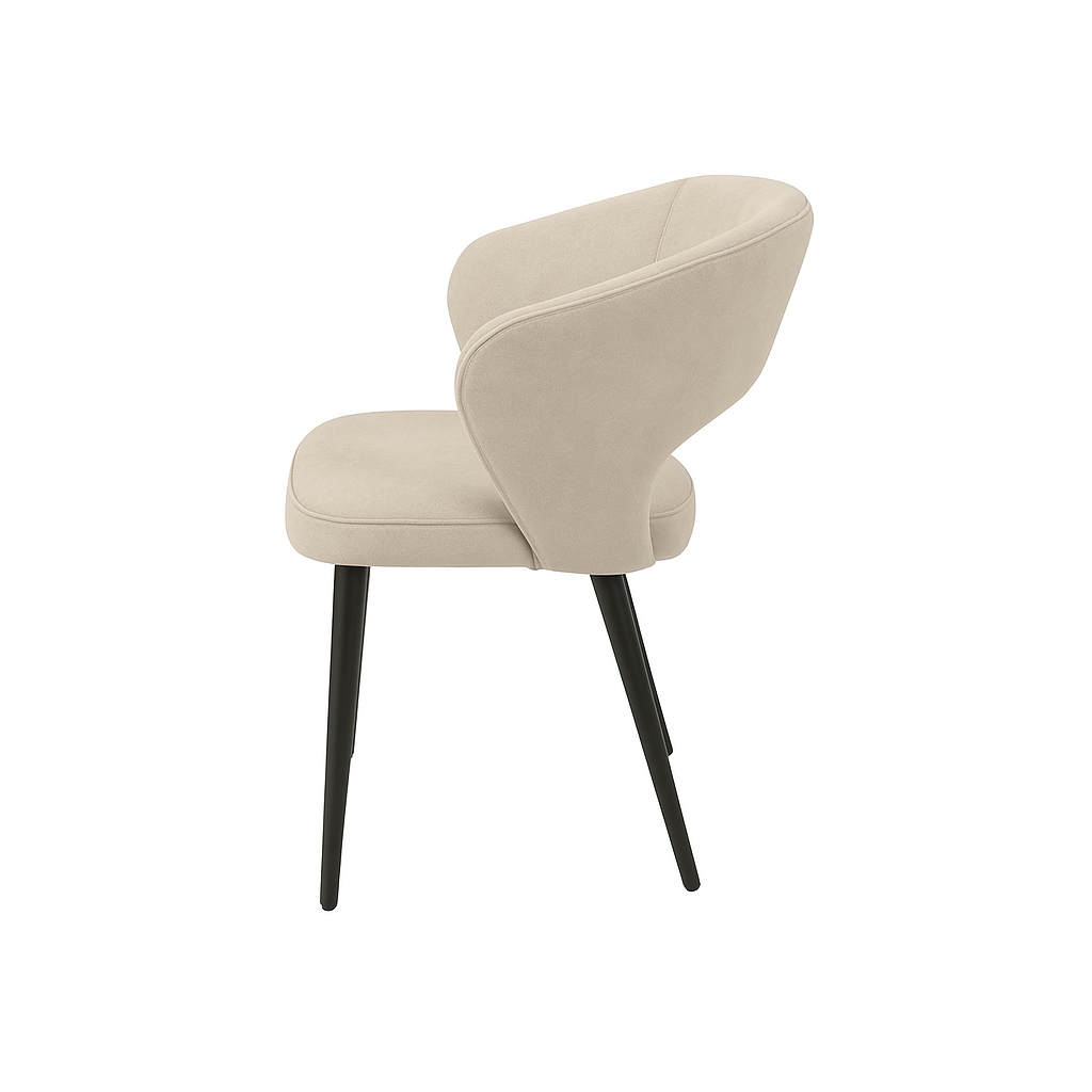 Scaun catifea BEJ | model CASIUS