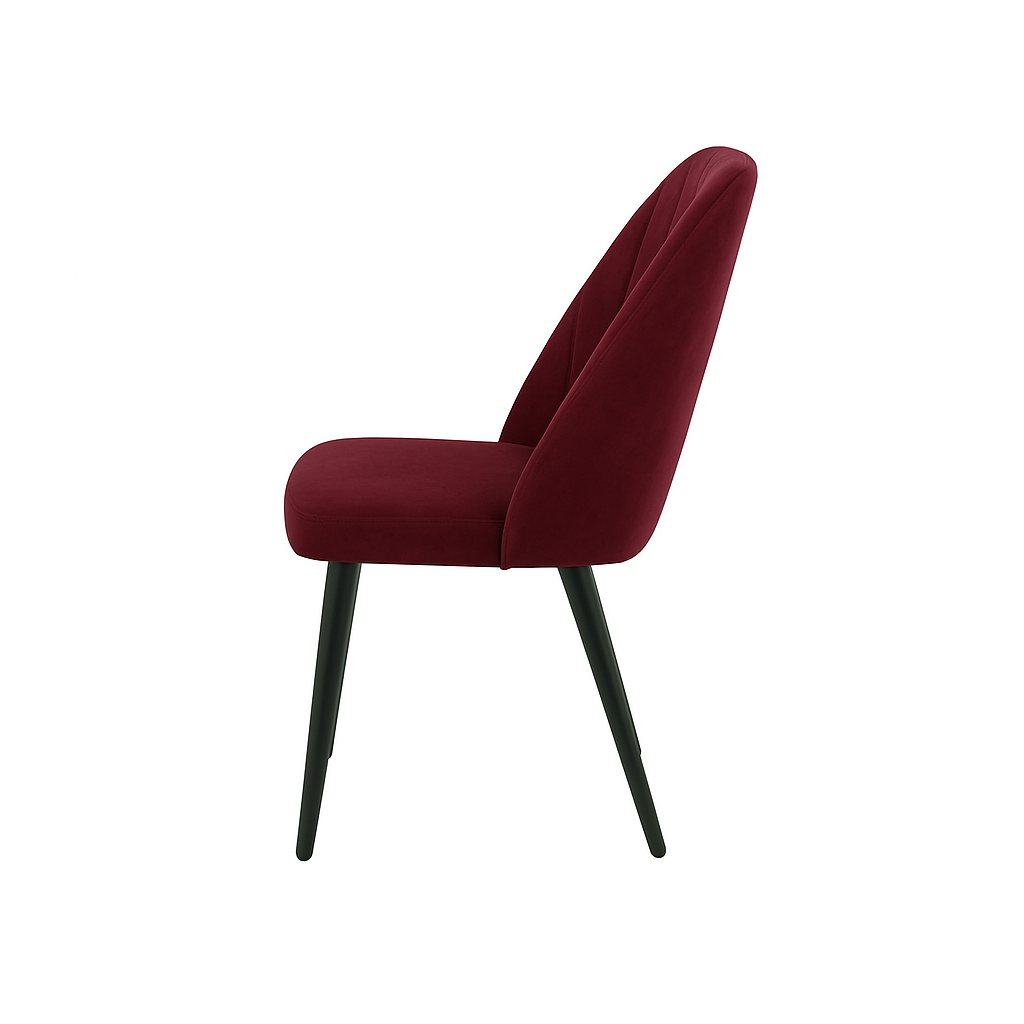 Scaun catifea ROZ | model CREA