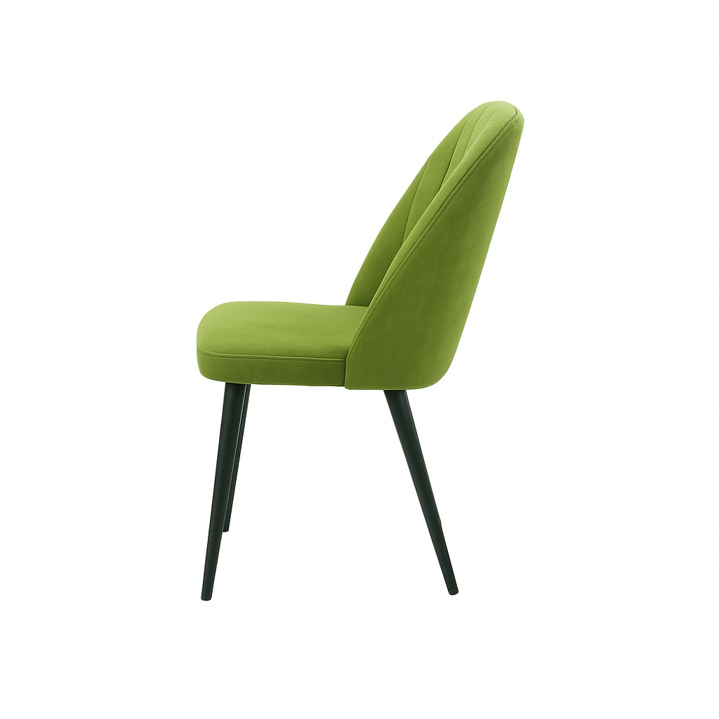 Scaun catifea VERDE | model CREA