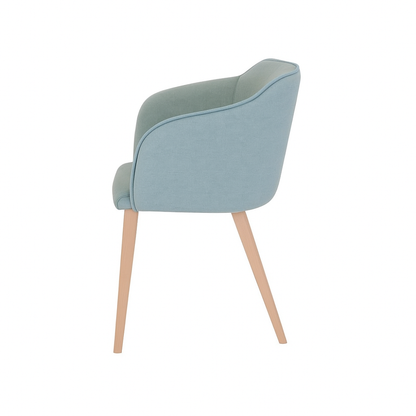 Scaun catifea VERDE | model CROCO