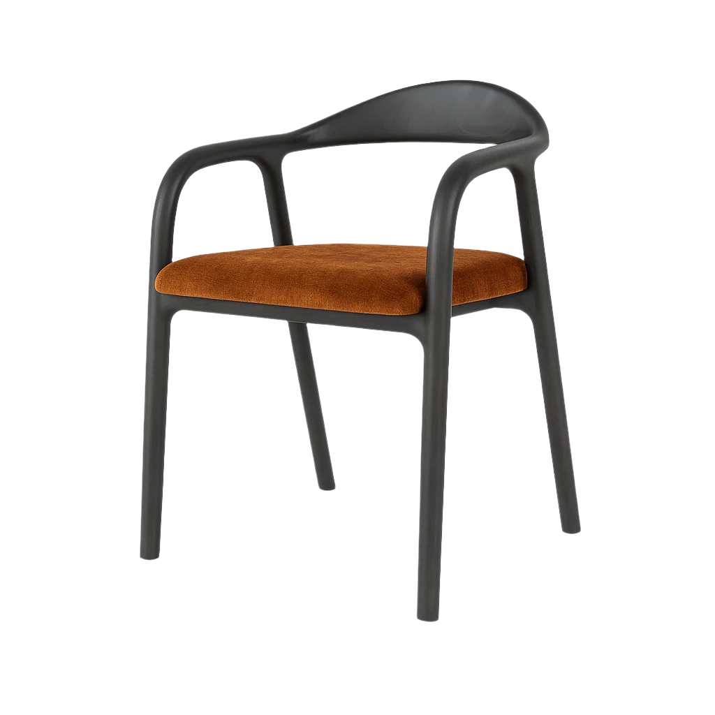 Scaun catifea VERDE | model ELMO