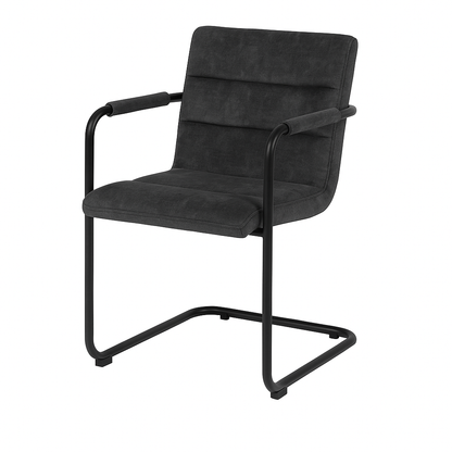 Scaun catifea GRI | model FLOR