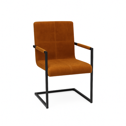 Scaun catifea BEJ | model INDU QUADRANT