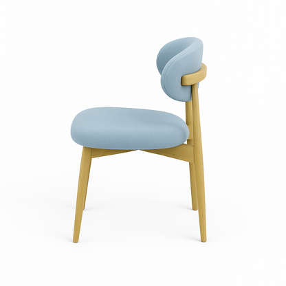 Scaun catifea ALBASTRA | model MELISSA
