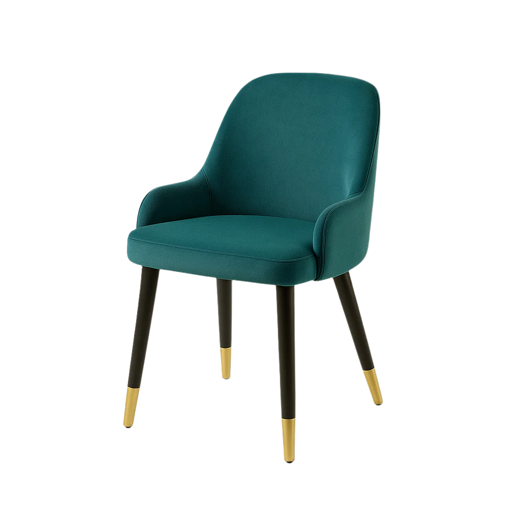 Scaun catifea VERDE | model ROCCO G
