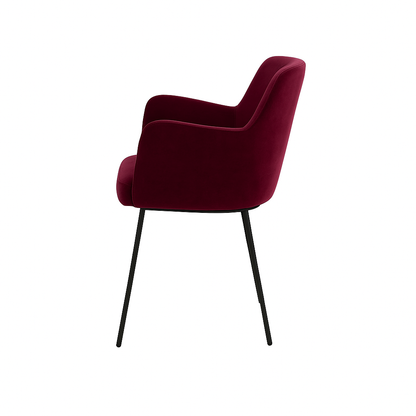 Scaun catifea VERDE | model SIGMA