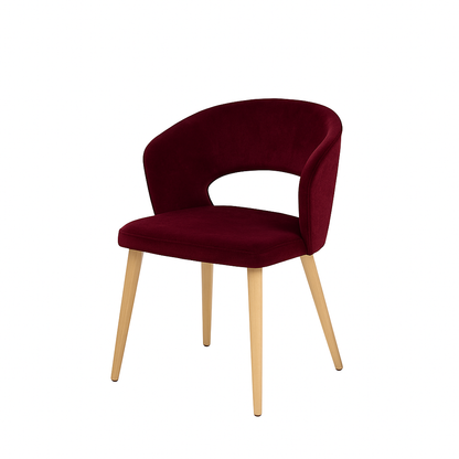 Scaun catifea ALBASTRA | model THOMAS