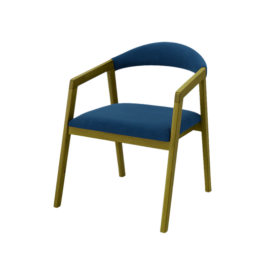 Scaun catifea ALBASTRA | model VIGO