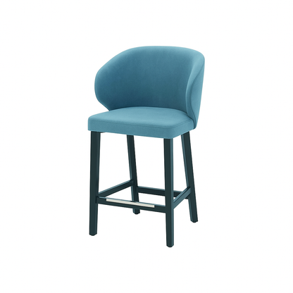 Scaun de bar catifea ROSIE | model CAPRICE