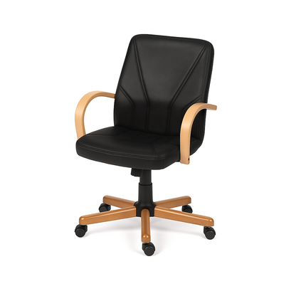 Scaun ergonomic piele ALBA | model BETA O