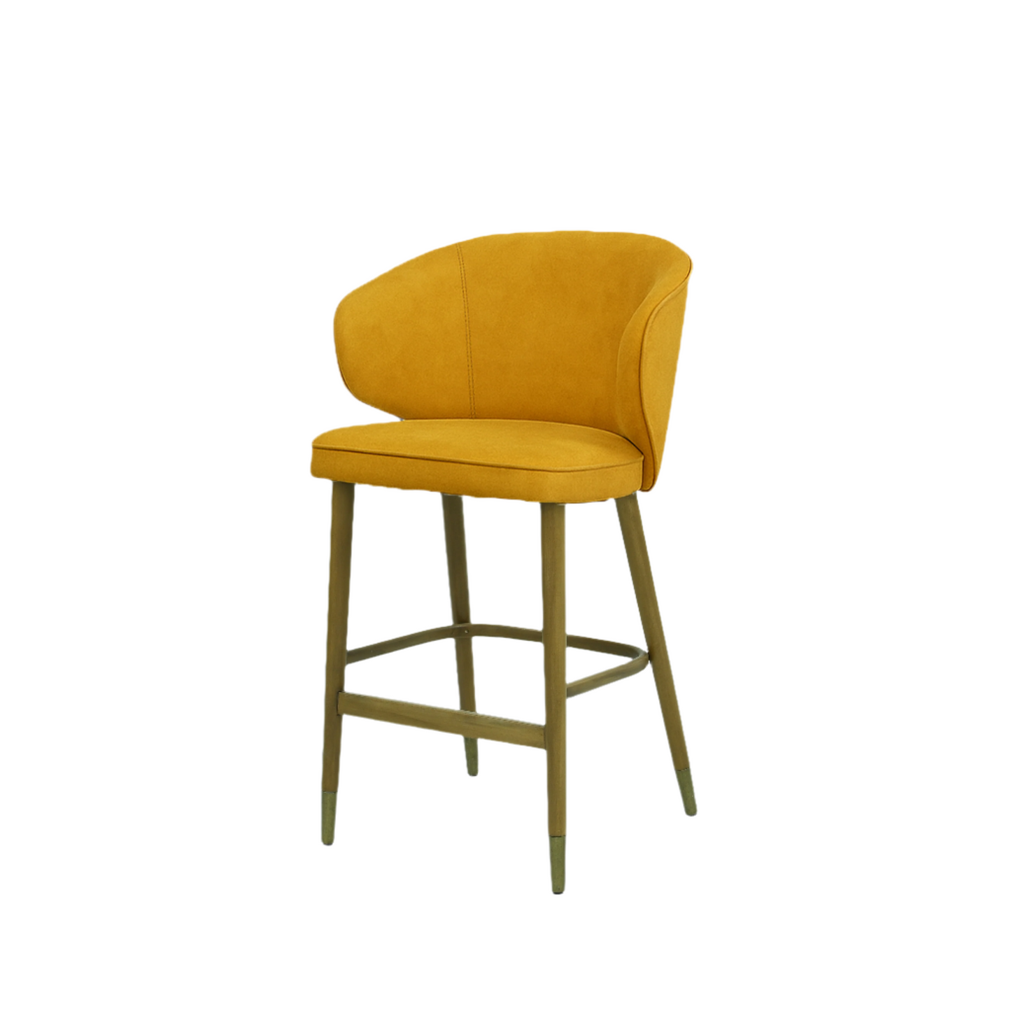 Scaun insula catifea ROZ | model CAPRICE