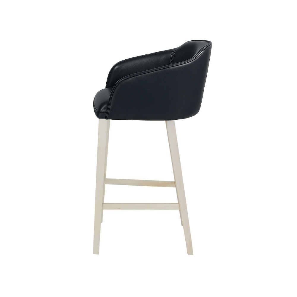 Scaun bar piele ROSIE | model CROCO