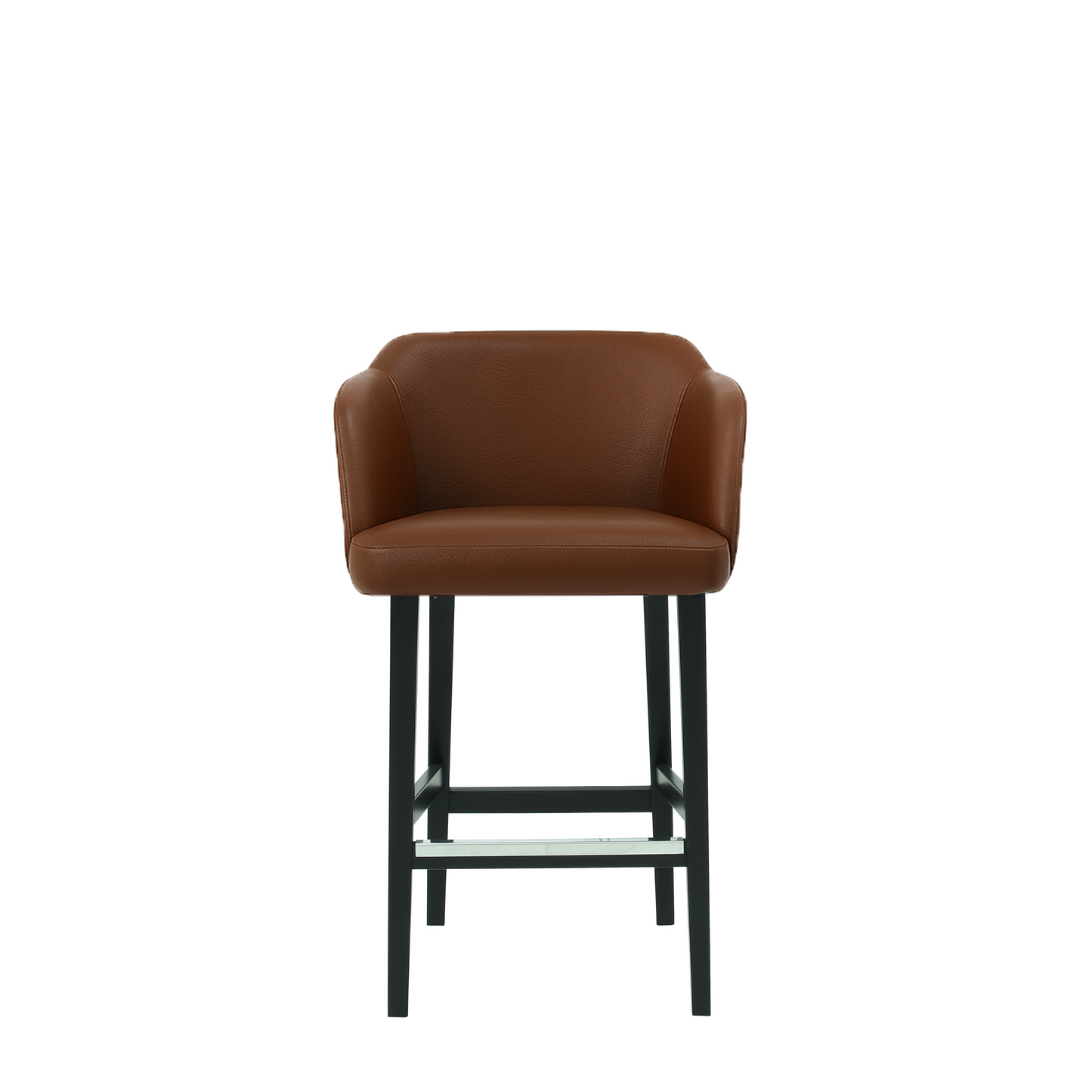 Scaun insula piele GALBENA | model CROCO