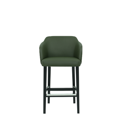 Scaun insula piele naturala BEJ | model CROCO