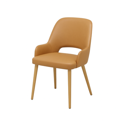 Scaun piele GALBENA | model HUGO