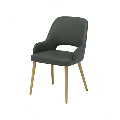 Scaun piele ALBASTRA | model HUGO