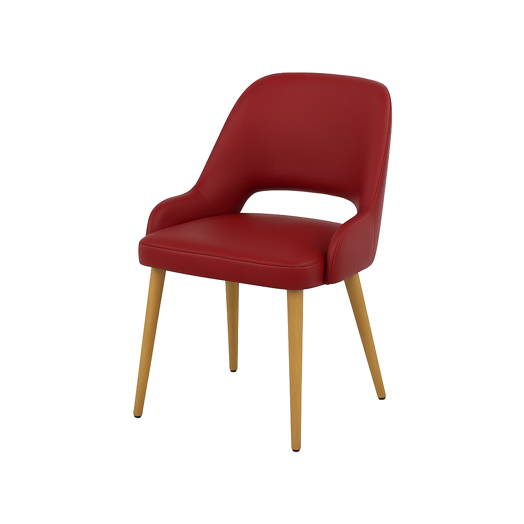 Scaun piele BEJ | model HUGO