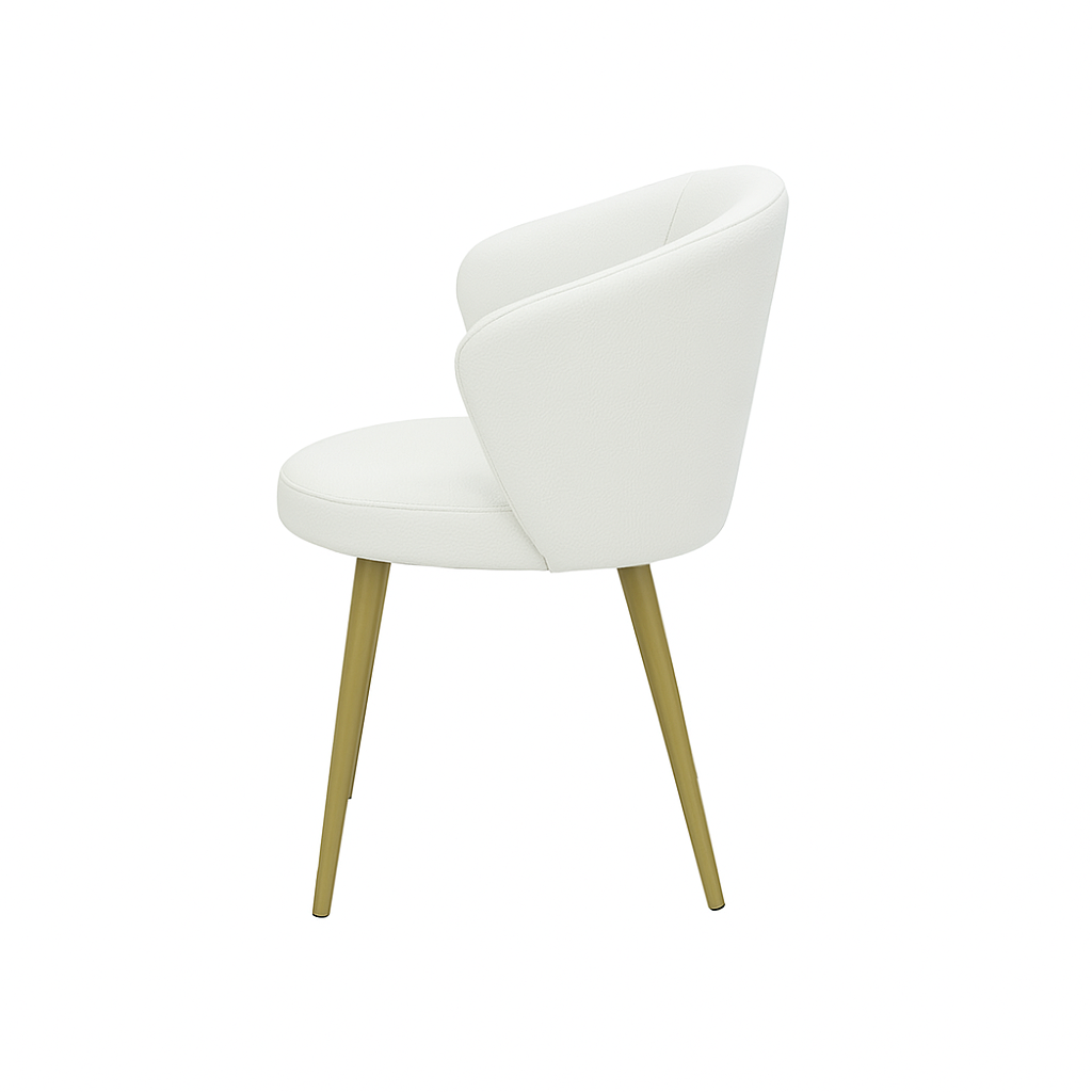 Scaun piele GALBENA | model JAY