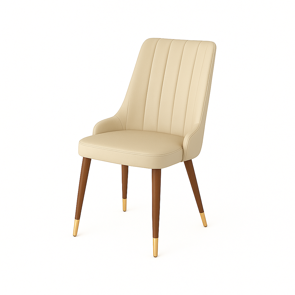 Scaun piele GALBENA | model MIRAY