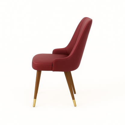 Scaun piele GALBENA | model MIRAY