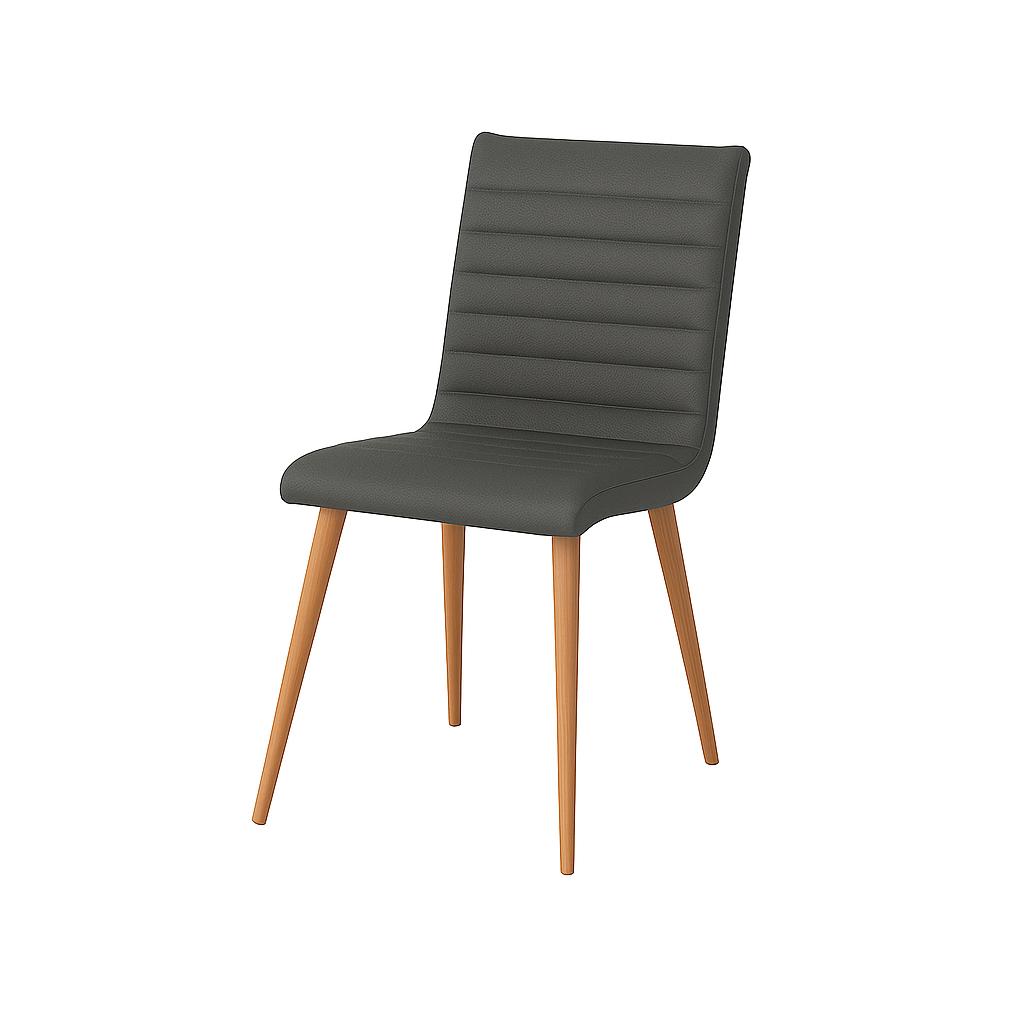 Scaun piele GALBENA | model RIGA