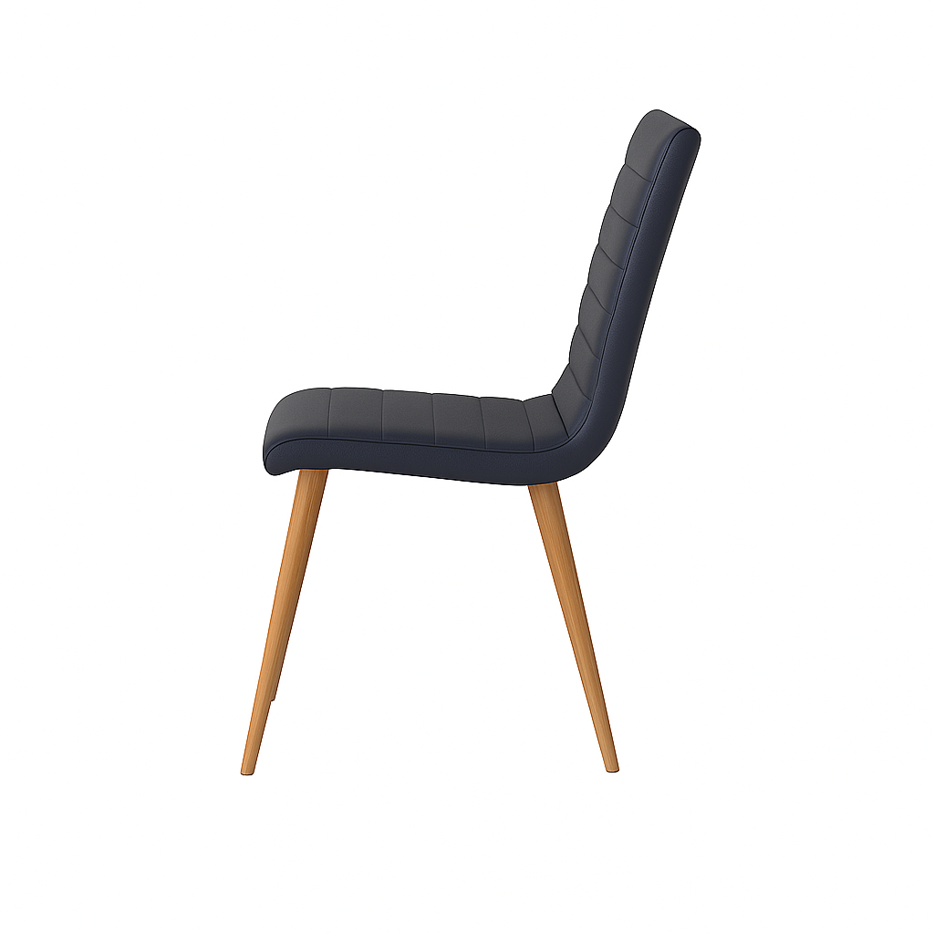 Scaun piele ALBASTRA | model RIGA