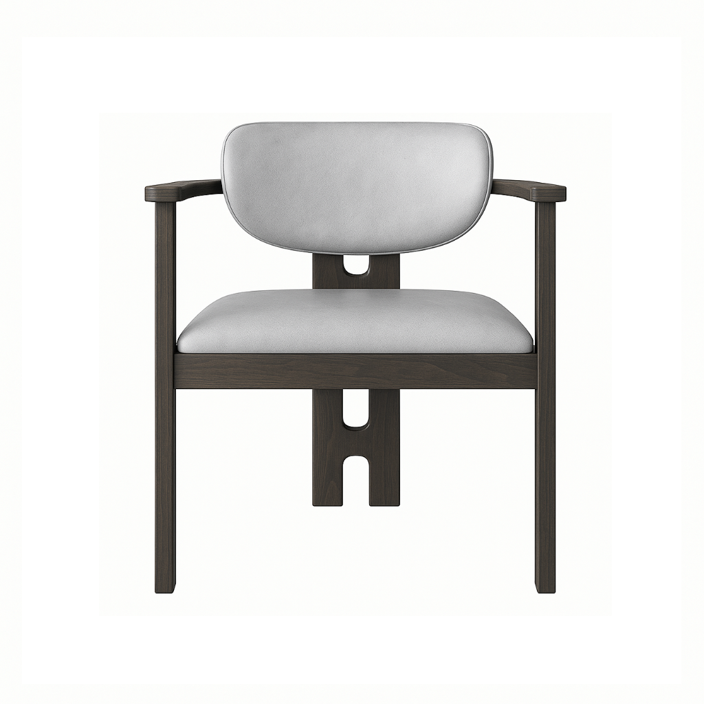 Scaun piele GRI | model ANDULORD