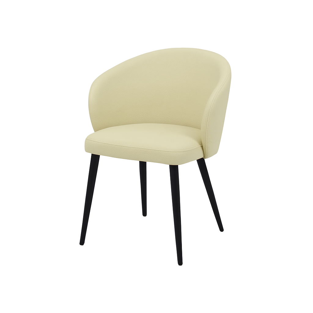 Scaun piele GALBENA | model CAPRISO