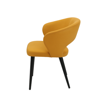 Scaun piele GALBENA | model CASIUS