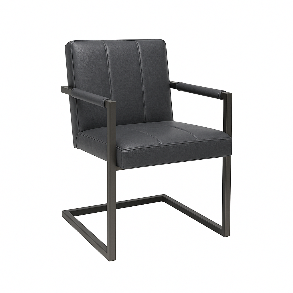 Scaun piele GRI | model FLEET OHIO