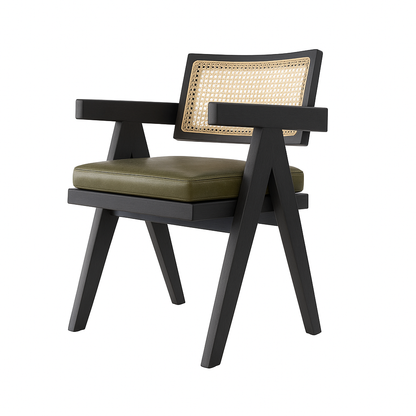 Scaun piele VERDE | model POLA