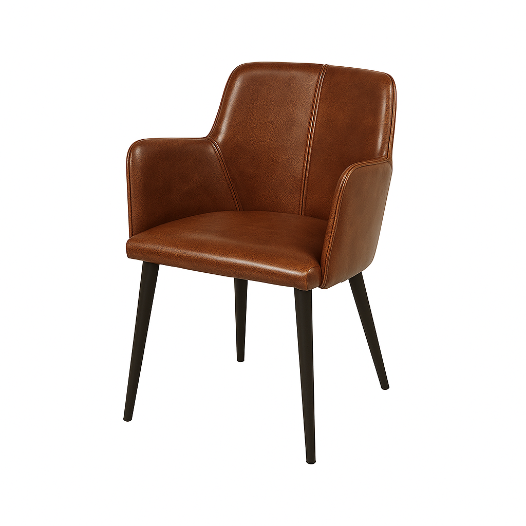Scaun piele VERDE | model RESI