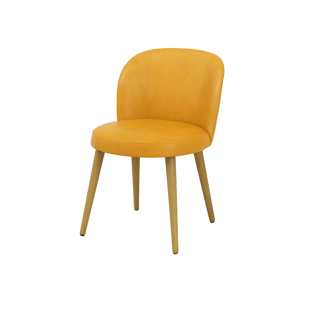 Scaun piele ALBA | model SAM