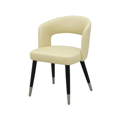 Scaun piele GALBENA | model SANDY