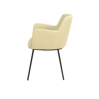 Scaun piele GALBENA | model SIGMA