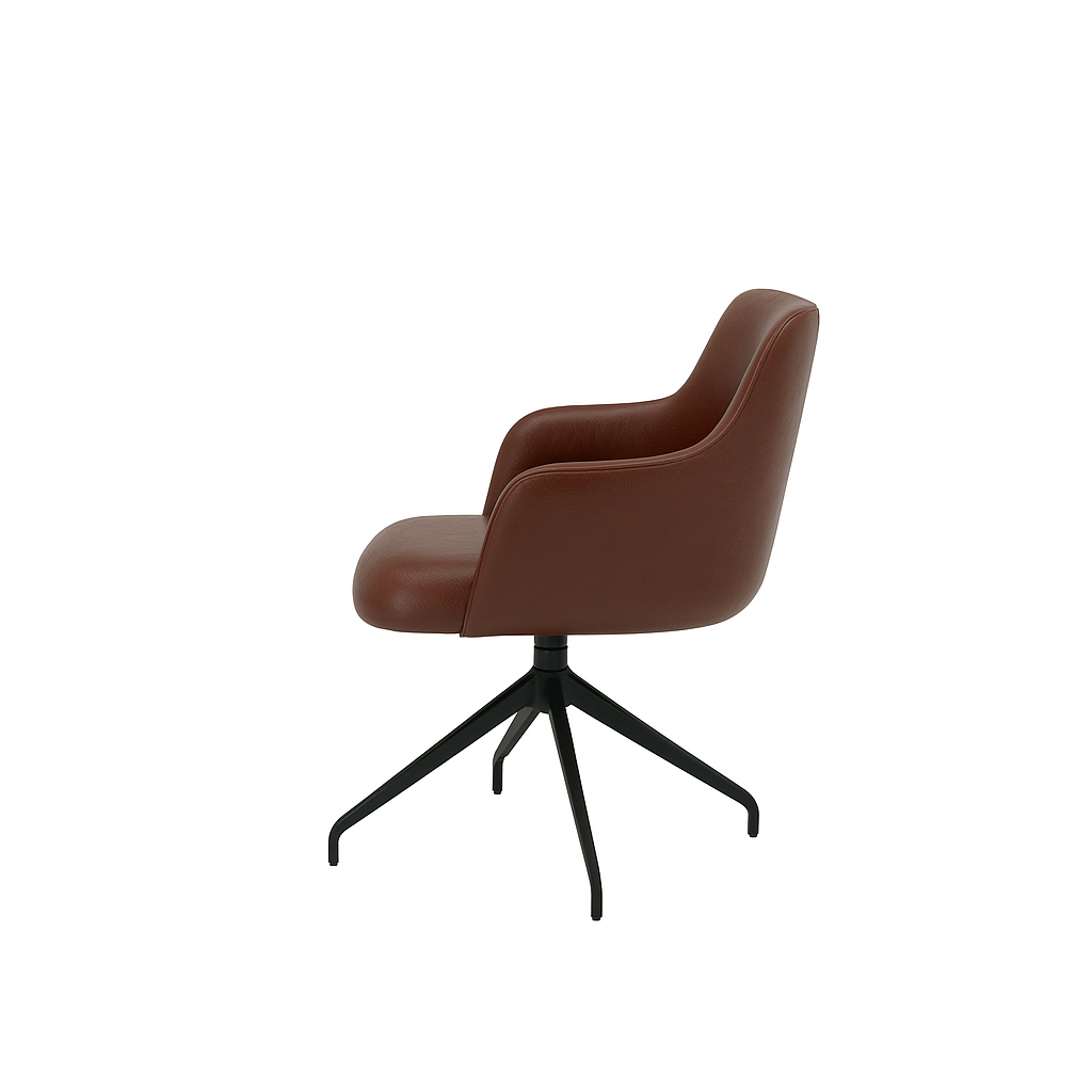 Scaun piele VERDE | model SOHO