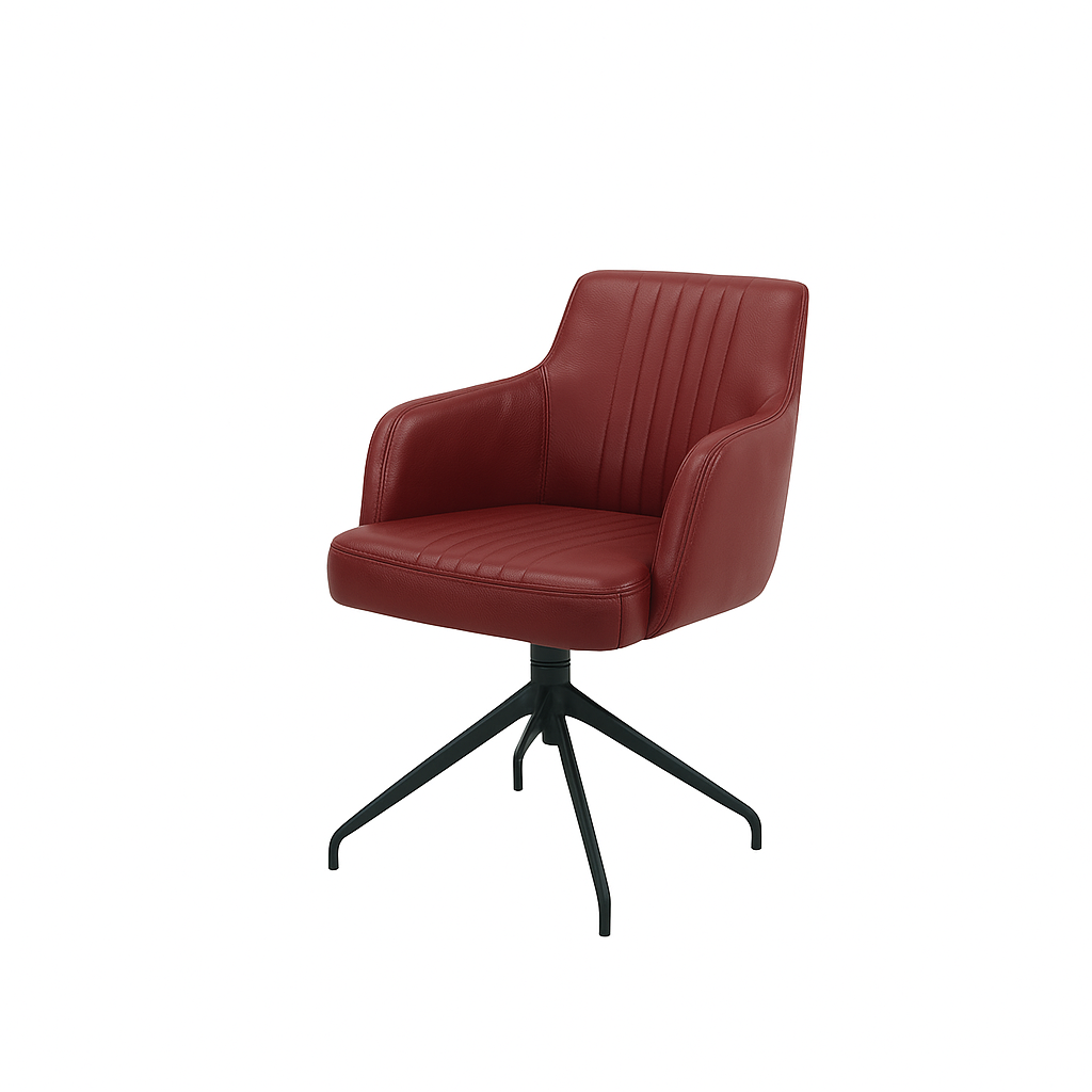 Scaun piele ALBASTRA | model SOHO