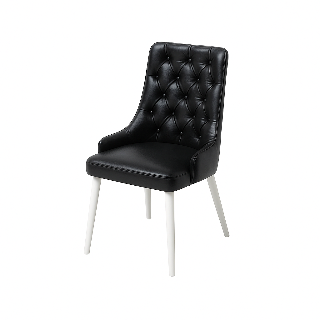 Scaun piele VERDE | model TAO