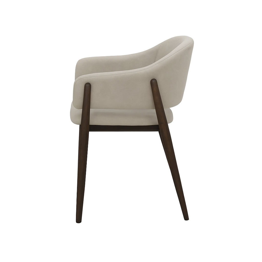 Scaun catifea VERDE | model ALBA